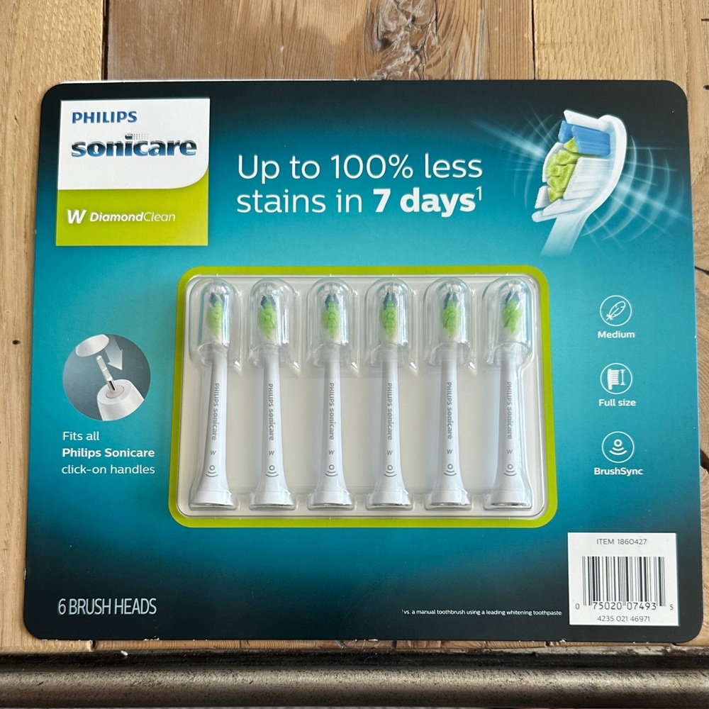 Philips Sonicare W Diamond Clean Replacement Brush Heads